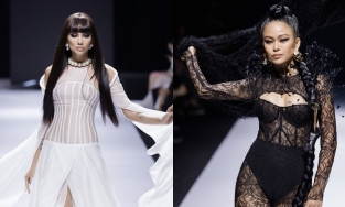 Võ Hoàng Yến, Mâu Thủy đại diện cho sự đối lập trong show NTK LONG NG