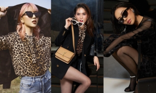 Quỳnh Anh Shyn, Ngọc Trinh, Diệu Nhi đọ thần thái trong trang phục Saint Laurent