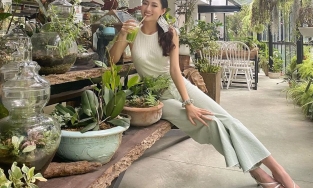 Học Lương Thùy Linh và sao Việt cách phối đồ với sandals quai mảnh đón hè 