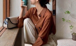 Lên đồ mùa Thu với công thức mix áo sơ mi dài tay chuẩn style gái Hàn