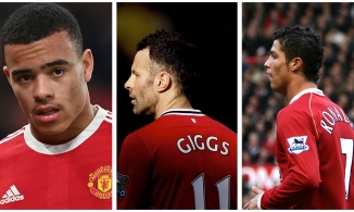 Greenwood và 4 cựu sao Man Utd mất hết thể diện vì phụ nữ: Ryan Giggs làm chuyện động trời