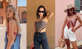 Làm mới lạ cách thắt khăn lụa vuông với 4 'chiêu độc' có thể bạn không biết