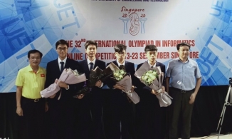 Học sinh Việt Nam giành huy chương Olympic tin học quốc tế lần thứ 32