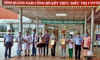 Quảng Nam: Hai bệnh nhân nhiễm Covid-19 cuối cùng xuất viện