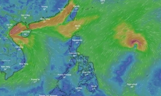 Bão số 10 Goni sắp vào biển Đông