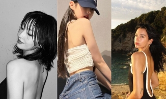 Làn da gợi cảm như Dua Lipa, Jihyo (TWICE) và Selena Gomez: chìa khóa tự tin diện đồ hở lưng 