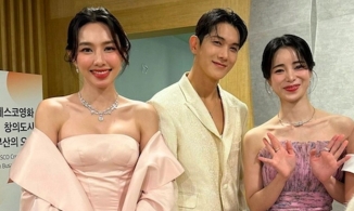 Hoa hậu Thùy Tiên gây sốt với nhan sắc 'đại minh tinh', đứng chung với Lim Ji Yeon làm CĐM bối rối  