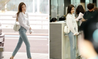 Học lỏm công thức mix match quần jeans sành điệu từ Jennie, áp dụng quanh năm đều đẹp