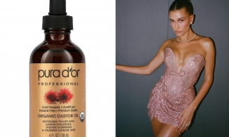 Hailey Bieber Tạo Kiểu Búi Tóc Hoàn Hảo Với Dầu Castor Pura D’or