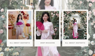 Midu diện áo dài như nàng thơ trong đám hỏi em trai