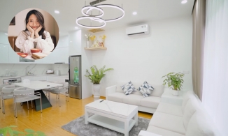 Hot girl 7 thứ tiếng Khánh Vy khoe căn hộ 100m² 3 phòng ngủ tự mua ở tuổi 23