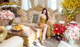 Xuất thân nghèo khó, Lily Chen giờ ở biệt thự rộng 2200m², trị giá 46 tỷ đồng