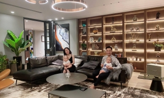 Choáng ngợp trước căn penthouse 260m² của MC Thành Trung: Ước tính 18 tỷ, cực sang trọng