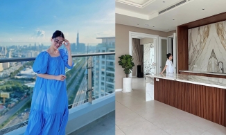 Hoa hậu Phương Khánh khoe penthouse ở tuổi 27: Không gian thoáng rộng, tầm view mãn nhãn