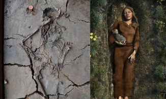 Mẹ ôm con suốt 6.000 năm trong mộ cổ