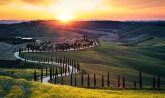 Val d'Orcia, điểm đến đẹp như truyện cổ tích của miền Trung nước Ý