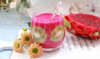 Cách làm sinh tố thanh long vừa mát vừa bổ, đi nắng về uống một ly là nhất