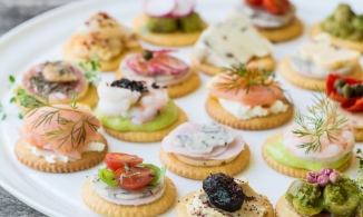 Canapé - Món ăn tinh tế để mở màn cho buổi tiệc sang chảnh
