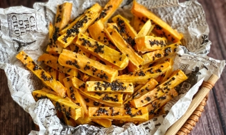 Cách làm khoai lang nướng giòn ngon không cần dầu mỡ