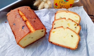 Cách làm bánh bông lan chanh leo chua ngọt, ăn vặt hay uống trà đều hợp