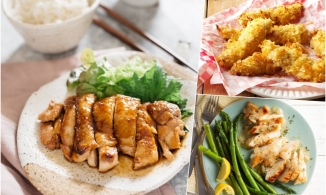 30 món ăn từ ức gà ngon, giữ dáng hiệu quả, ăn hoài không ngán