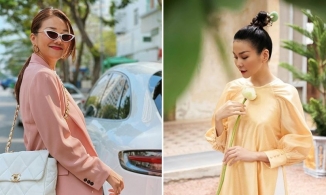 Thanh Hằng biến hóa đa phong cách với những bộ cánh rực rỡ đầu năm mới 