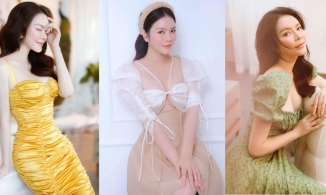 Lý Nhã Kỳ diện váy áo 'mát mẻ' mùa hè, khoe sắc vóc nuột nà ở tuổi 39