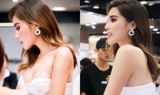 Hoa hậu Kỳ Duyên gây sốt khi diện váy bó sát 'đốt mắt' người nhìn