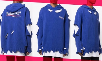 Balenciaga bán áo rách tả tơi hơn 40 triệu đồng mà vẫn 'cháy hàng'