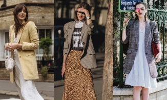 Áo blazer và midi dress: Combo thời trang mùa thu dành cho quý cô công sở