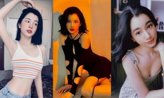 Chưa bước qua tuổi teen, Cẩm Đan đã thích ăn diện như phụ nữ trưởng thành