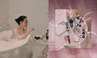 'Em dâu tương lai Hà Tăng' Linh Rin tiết lộ 6 bước để sở hữu làn da body cực mướt mắt 