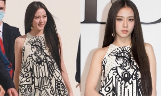 Jisoo xuất hiện không thể nhạt hơn tại tuần lễ thời trang Paris