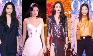 Sao Cbiz đổ bộ thảm đỏ Vogue China: Dương Mịch, Đồng Dao đẹp tựa nữ thần