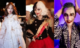 Dàn sao Cbiz đón Halloween: Mao Hiểu Đồng hoá Cruella nổi loạn, 'Joker' Uông Đông Thành gây ám ảnh