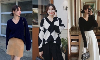 4 gợi ý mix&match với áo len tối màu giúp bạn trông thon gọn lại 'hack' tuổi cực đỉnh cao