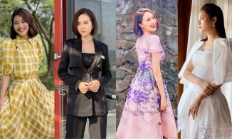 4 mỹ nhân VTV mặc đẹp nhất năm 2021: 'Chị đẹp' Hồng Diễm liệu có đủ sang chảnh để 'lấn át' đàn em?