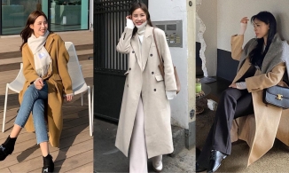 'Bỏ túi' 4 cách diện áo khoác dạ vừa ấm lại vừa sành điệu như gái Hàn cho ngày trời trở rét đậm