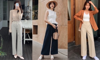 5 cách diện quần ống rộng đơn giản giúp nàng công sở hết bị 'gắn mác' luộm thuộm và kém sang
