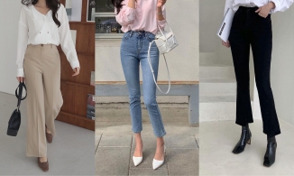 4 chiếc quần 'chuẩn đét' cho nàng chân ngắn, dù chỉ mix với giày bệt cũng trông cao ráo như 1m70