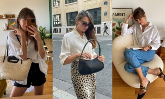 Gái Pháp diện áo sơ mi trắng thanh lịch đến phát mê, chị em công sở cứ học theo thì chẳng lo mặc xấu