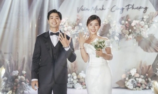 Lộ thực đơn tiệc cưới 'thế kỷ' của Công Phượng và Viên Minh 