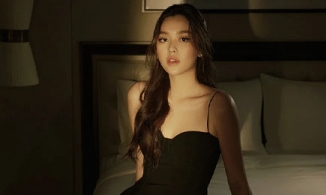 Hậu kết hôn, Á hậu Tường San khoe sắc trong trang phục quyến rũ