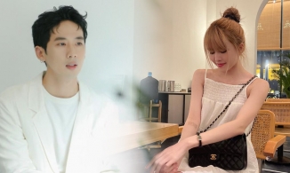 Trước khi bị 'đẩy thuyền' vì đẹp đôi, Thiều Bảo Trâm và Tuấn Trần ngồi cạnh nhau tại sự kiện 