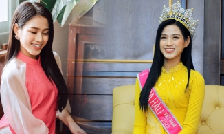 Kiểu tóc này đã lỗi mốt nhưng Đỗ Thị Hà vẫn nhất quyết không thay đổi