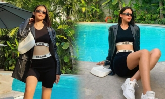 Dáng đẹp như Tiểu Vy cũng phải áp dụng cách mix này để chinh phục biker shorts