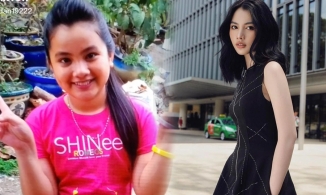 Cẩm Đan khoe ảnh lúc nhỏ, dân tình trầm trồ vì màn dậy thì quá thành công