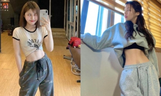 Ngắm vòng eo siêu thực nhất Vbiz của Han Sara, chỉ 50,5 cm