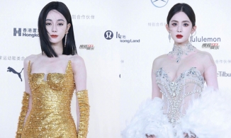 Màn đọ sắc 'một 9 một 10' tại sự kiện Vogue của Địch Lệ Nhiệt Ba và Cổ Lực Na Trát