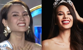 Miss World Vietnam 2022 Mai Phương sở hữu gương mặt giống Catriona Gray?